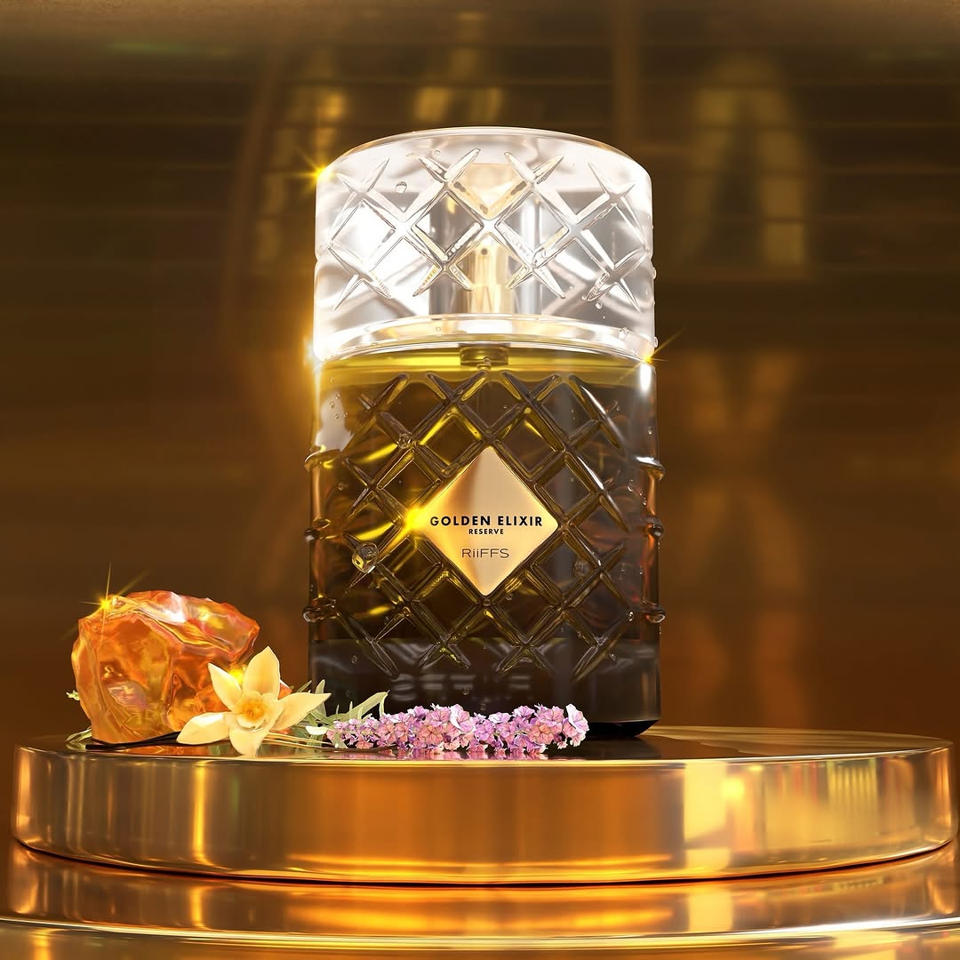 Extrait de Parfum Golden Elixir Reserve, Riiffs, Unisex- 100ml