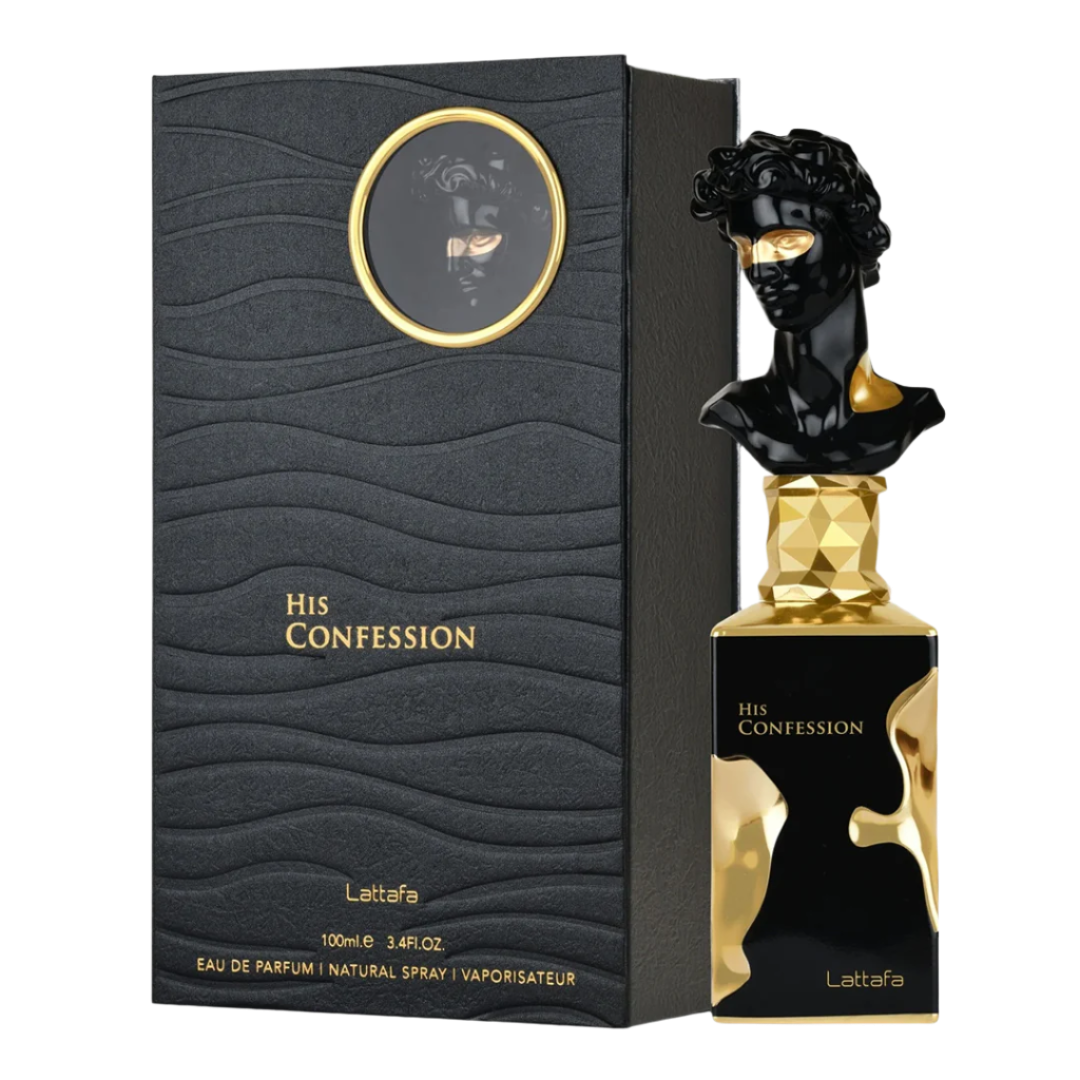 Apa de Parfum His Confession, Lattafa, Barbati - 100ml